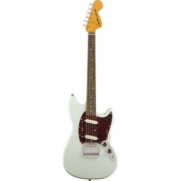 Squier Classic Vibe Mustang '60s Electric Guitar-Guitar & Bass-Squier-Sonic Blue-Logans Pianos