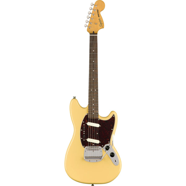Squier Classic Vibe Mustang '60s Electric Guitar-Guitar & Bass-Squier-Vintage White-Logans Pianos