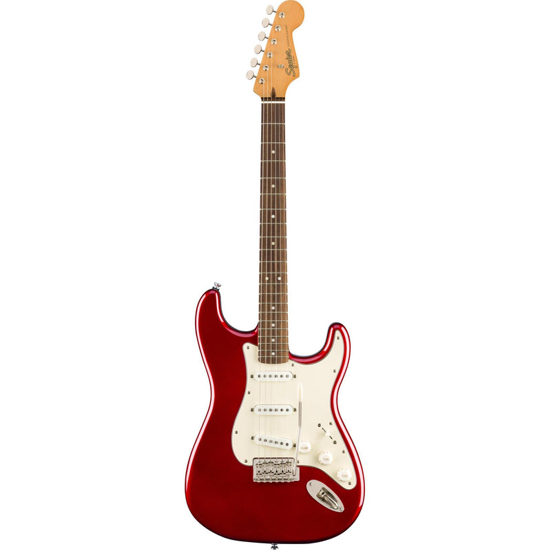 Squier Classic Vibe Stratocaster '60s Electric Guitar-Guitar & Bass-Squier-Candy Apple Red-Logans Pianos