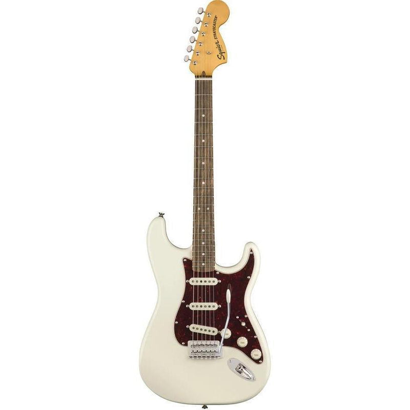 Squier Classic Vibe Stratocaster '70s Electric Guitar-Guitar & Bass-Squier-Olympic White-Logans Pianos