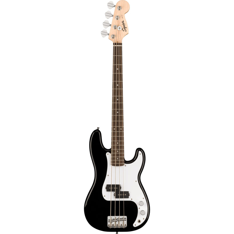 Squier Mini Precision Bass-Guitar & Bass-Squier-Black-Logans Pianos