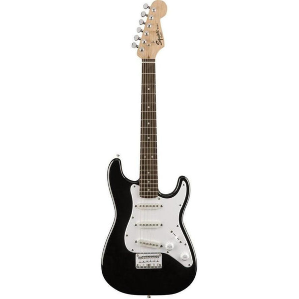 Squier Mini Strat Electric Guitar-Guitar & Bass-Squier-Black-Logans Pianos