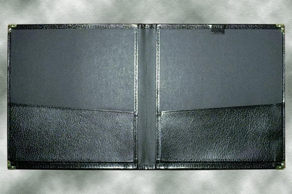 Standard Band Folio With Pencil Loop Black-Sheet Music-Deer River-Logans Pianos