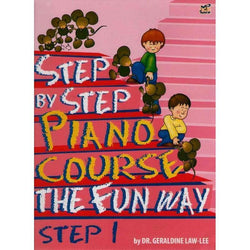 Step By Step Piano Course The Fun Way - Step 1-Sheet Music-Rhythm MP-Logans Pianos