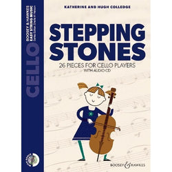 Stepping Stones Cello-Sheet Music-Boosey & Hawkes-Book/CD-Logans Pianos