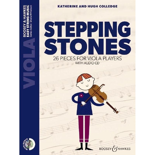 Stepping Stones Viola-Sheet Music-Boosey & Hawkes-Book/CD-Logans Pianos