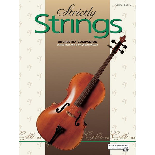 Strictly Strings - Cello Book 3-Sheet Music-Alfred Music-Logans Pianos