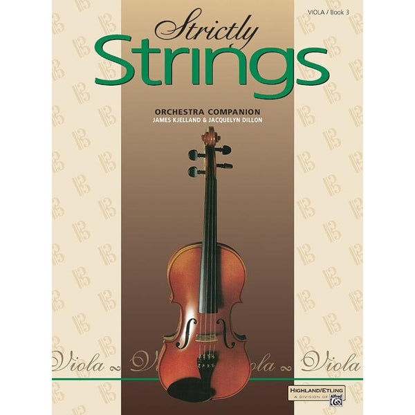 Strictly Strings - Viola Book 3-Sheet Music-Alfred Music-Logans Pianos