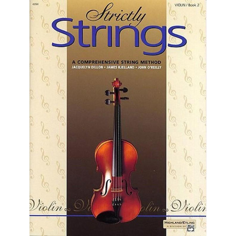 Strictly Strings - Violin Book 2-Sheet Music-Alfred Music-Logans Pianos