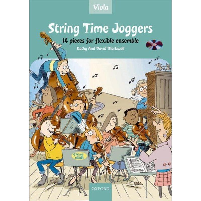 String Time Joggers Viola book + CD-Sheet Music-Oxford University Press-Logans Pianos