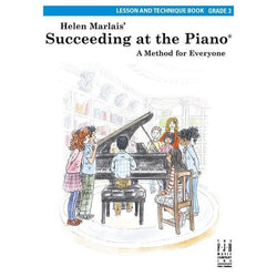 Succeeding At The Piano Gr 3 Lesson & Technique Book-Sheet Music-FJH Music Company-Logans Pianos