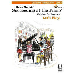 Succeeding At The Piano Gr 4 Lesson & Tech Bk/Cd-Sheet Music-FJH Music Company-Logans Pianos