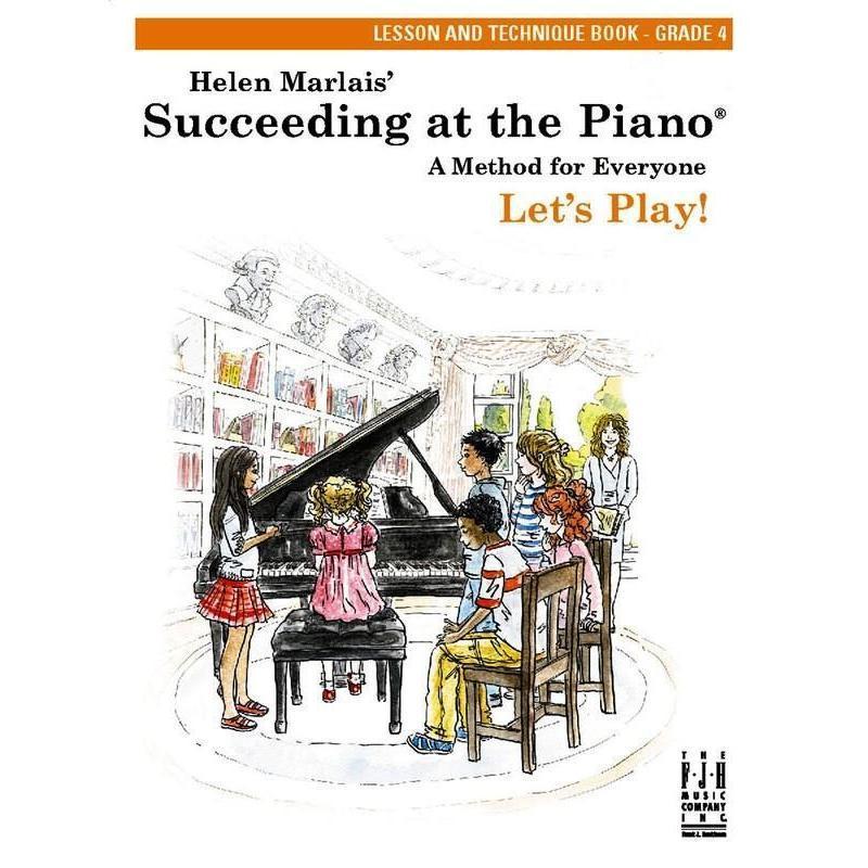 Succeeding At The Piano Gr 4 Lesson & Tech Book-Sheet Music-FJH Music Company-Logans Pianos
