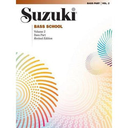 Suzuki Bass School - Volume 2-Sheet Music-Suzuki-Bass Part Book Only-Logans Pianos
