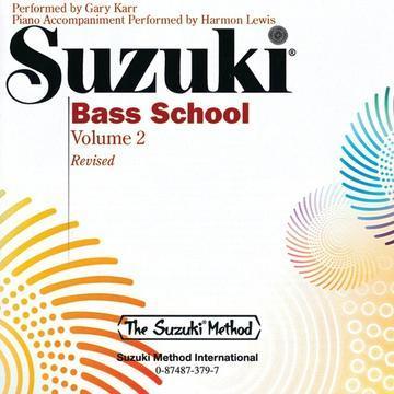 Suzuki Bass School - Volume 2-Sheet Music-Suzuki-Performance/Accompaniment CD-Logans Pianos