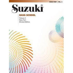 Suzuki Bass School - Volume 3-Sheet Music-Suzuki-Bass Part Book Only-Logans Pianos