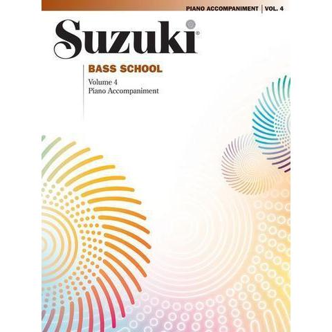 Suzuki Bass School - Volume 4-Sheet Music-Suzuki-Piano Accompaniment-Logans Pianos