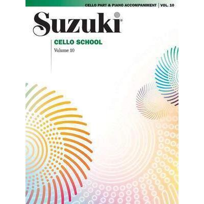 Suzuki Cello School - Volume 10-Sheet Music-Suzuki-Cello Part & Piano Accompaniment-Logans Pianos