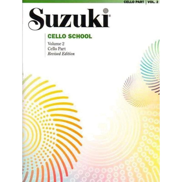 Suzuki Cello School - Volume 2-Sheet Music-Suzuki-Cello Part Book Only-Logans Pianos