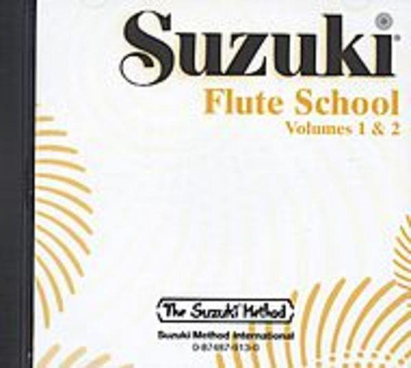 Suzuki Flute School - Volume 2-Sheet Music-Suzuki-Performance/Accompaniment CD (Vols 1 & 2)-Logans Pianos
