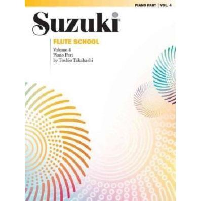 Suzuki Flute School - Volume 4-Sheet Music-Suzuki-Piano Accompaniment-Logans Pianos
