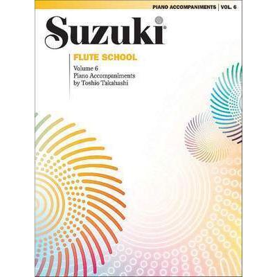Suzuki Flute School - Volume 6-Sheet Music-Suzuki-Piano Accompaniment-Logans Pianos