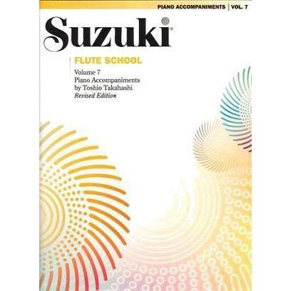 Suzuki Flute School - Volume 7-Sheet Music-Suzuki-Piano Accompaniment-Logans Pianos