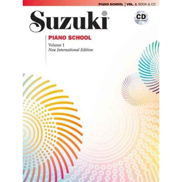 Suzuki Piano School - Volume 1-Sheet Music-Suzuki-Piano Part Book & CD-Logans Pianos