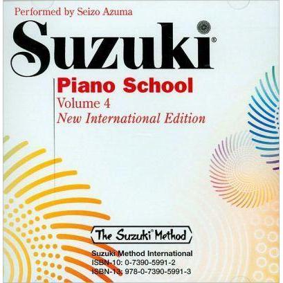 Suzuki Piano School - Volume 4-Sheet Music-Suzuki-Performance/Accompaniment CD-Logans Pianos