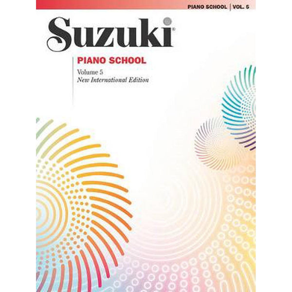 Suzuki Piano School - Volume 5-Sheet Music-Suzuki-Piano Part Book Only-Logans Pianos