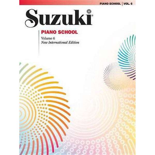 Suzuki Piano School - Volume 6-Sheet Music-Suzuki-Piano Part Book Only-Logans Pianos