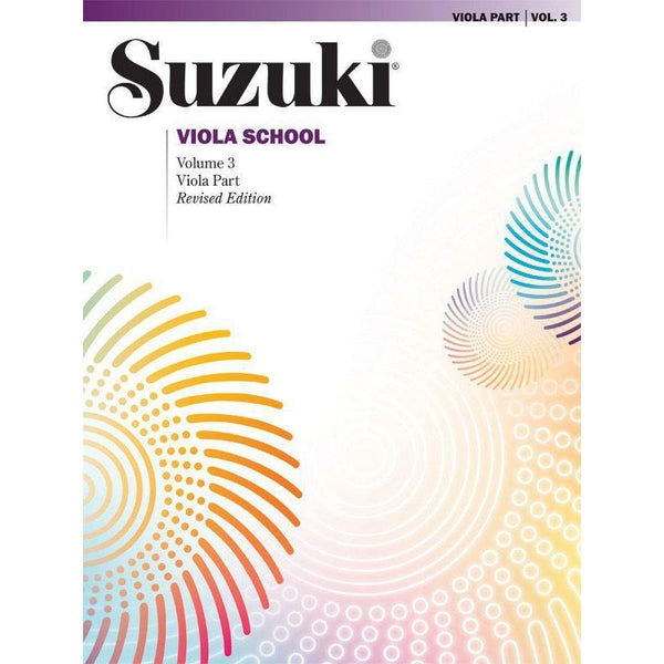 Suzuki Viola School - Volume 3-Sheet Music-Suzuki-Viola Part Book Only-Logans Pianos