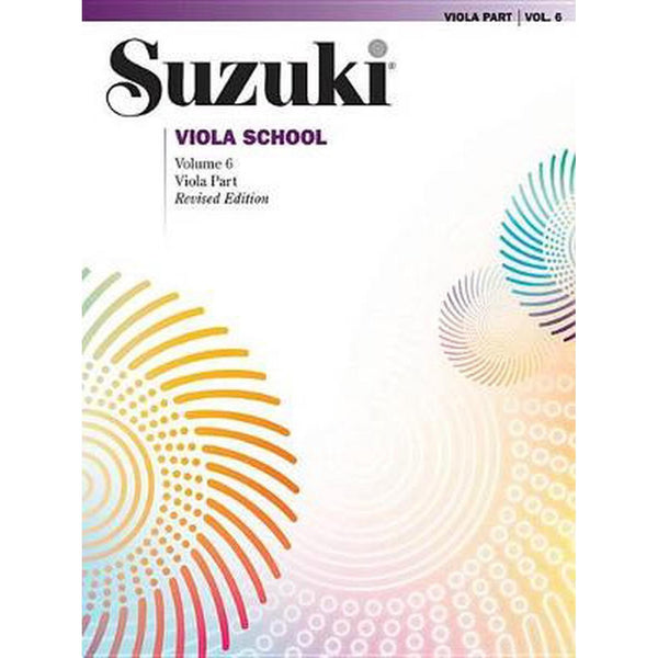 Suzuki Viola School - Volume 6-Sheet Music-Suzuki-Viola Part Book Only-Logans Pianos