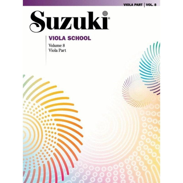 Suzuki Viola School - Volume 8-Sheet Music-Suzuki-Viola Part Book Only-Logans Pianos