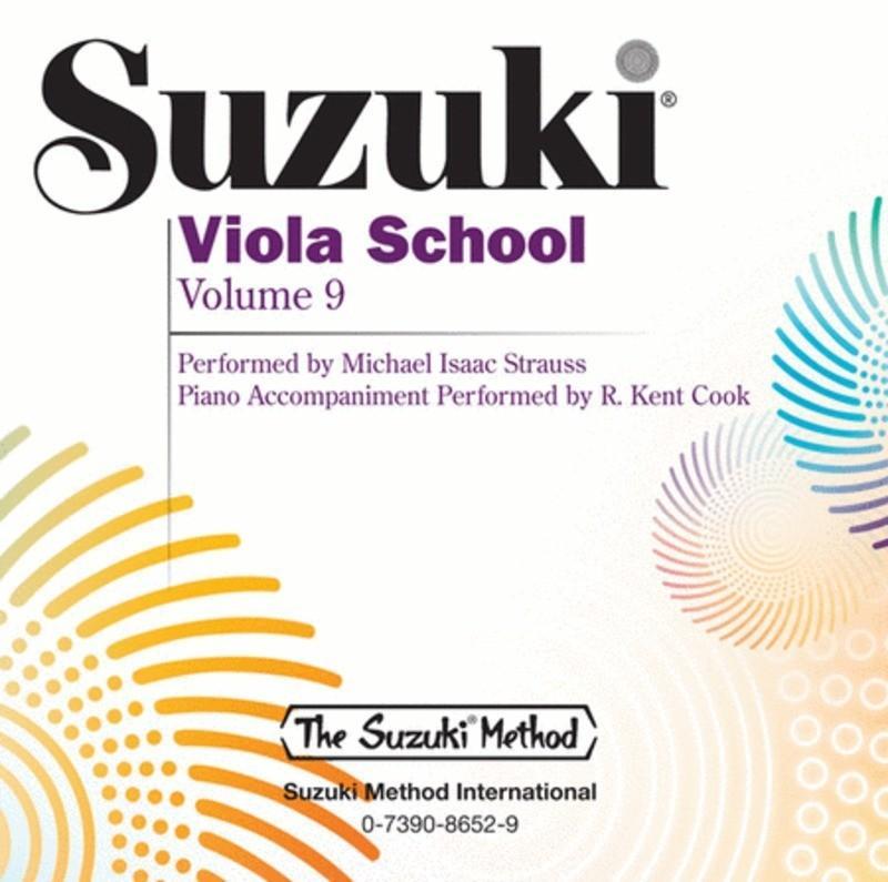 Suzuki Viola School - Volume 9-Sheet Music-Suzuki-Performance/Accompaniment CD-Logans Pianos
