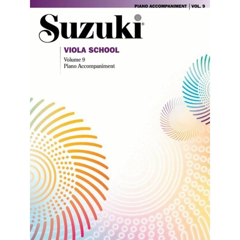 Suzuki Viola School - Volume 9-Sheet Music-Suzuki-Piano Accompaniment-Logans Pianos