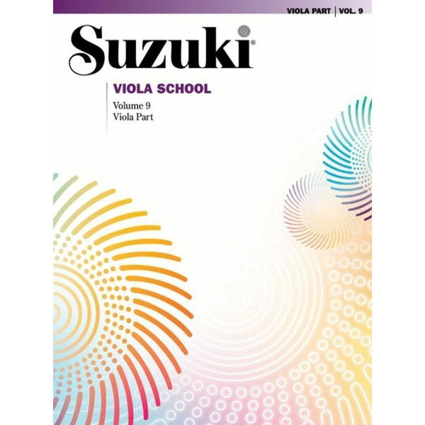 Suzuki Viola School - Volume 9-Sheet Music-Suzuki-Viola Part Book Only-Logans Pianos