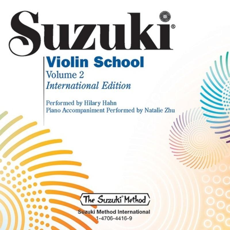 Suzuki Violin School - Volume 2-Sheet Music-Suzuki-Performance/Accompaniment CD-Logans Pianos