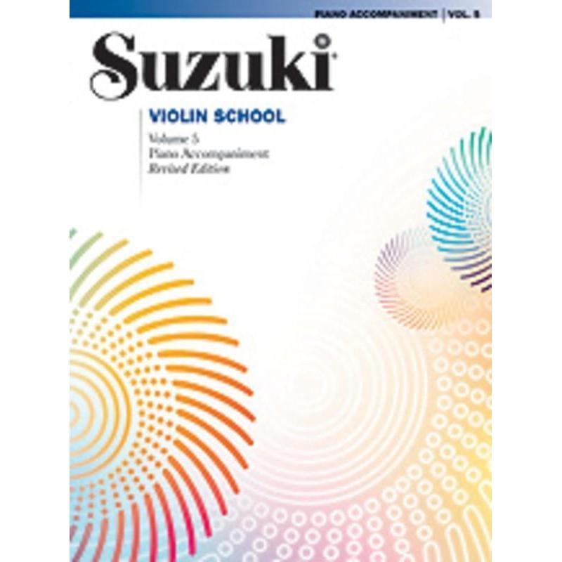 Suzuki Violin School - Volume 5-Sheet Music-Suzuki-Violin Part Book Only-Logans Pianos