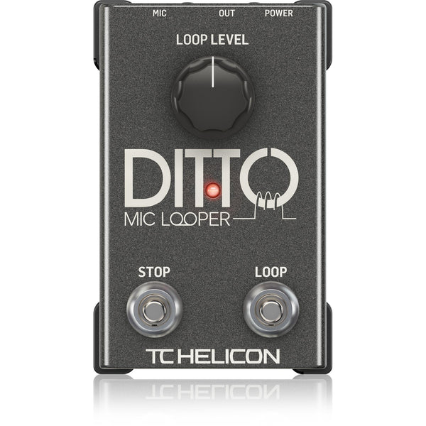 TC Helicon Ditto Mic Looper-Live Sound & Recording-TC Helicon-Logans Pianos