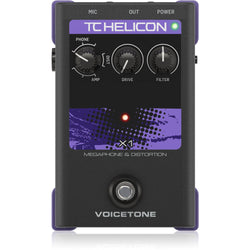TC Helicon Voicetone X1 Megaphone & Distortion-Live Sound & Recording-TC Helicon-Logans Pianos