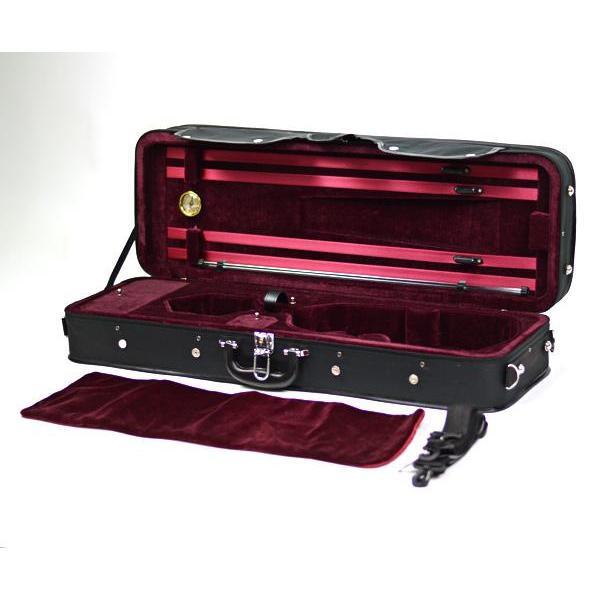 TG Hill Style Violin Case-Orchestral Strings-TG-Black/Blue-4/4-Logans Pianos