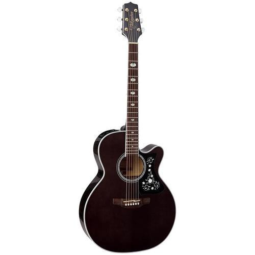 Takamine GN75CE Acoustic Electric Guitar-Guitar & Bass-Takamine-Black-Logans Pianos