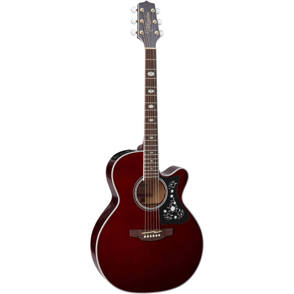 Takamine GN75CE Acoustic Electric Guitar-Guitar & Bass-Takamine-Wine red-Logans Pianos
