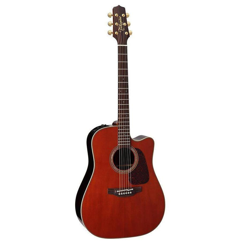 Takamine P5DC Acoustic Electric Guitar-Guitar & Bass-Takamine-Natural-Logans Pianos