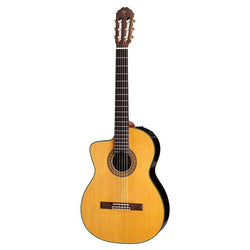 Takamine TC132SC Left Handed Acoustic Electric Classical Guitar-Guitar & Bass-Takamine-Logans Pianos