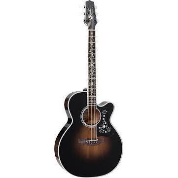 Takamine Thermal EF450CTT Acoustic Electric Guitar-Guitar & Bass-Takamine-Brown Sunburst-Logans Pianos
