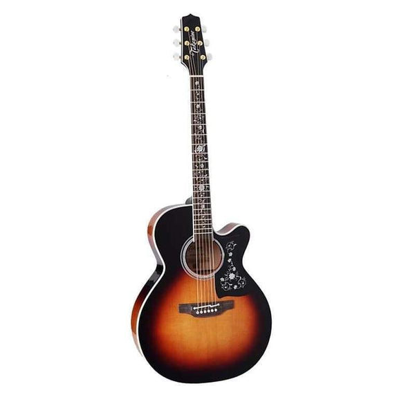 Takamine Thermal EF450CTT Acoustic Electric Guitar-Guitar & Bass-Takamine-Brown Sunburst-Logans Pianos