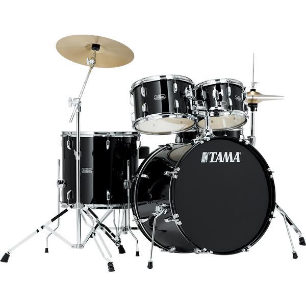 Tama Stagestar SG50H5C Drum Kit-Drums & Percussion-Tama-Black-Logans Pianos