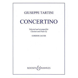 Tartini - Concertino in F Clarinet-Sheet Music-Boosey & Hawkes-Logans Pianos